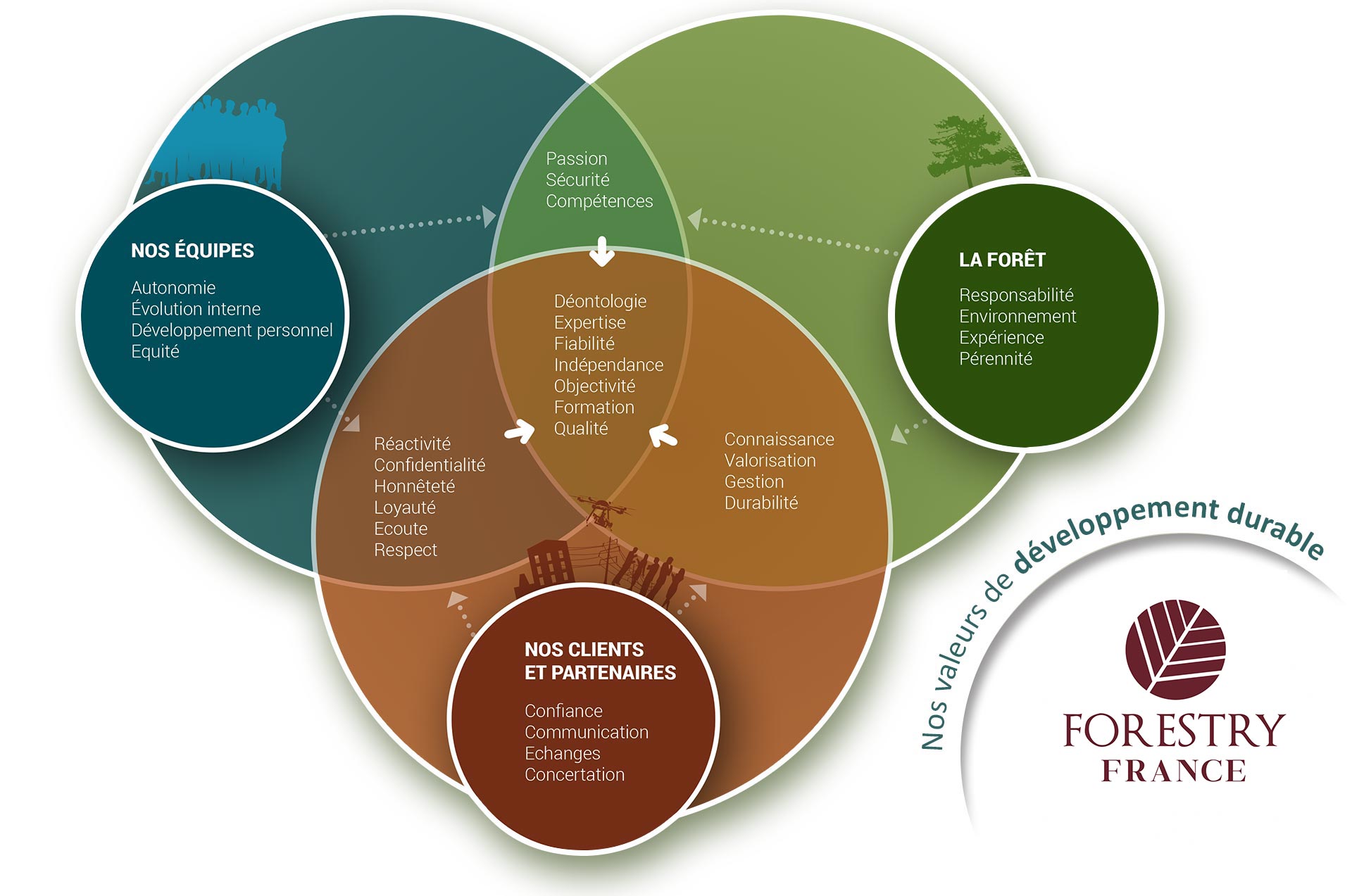 les valeurs de développement durable | Forestry France  touristiques